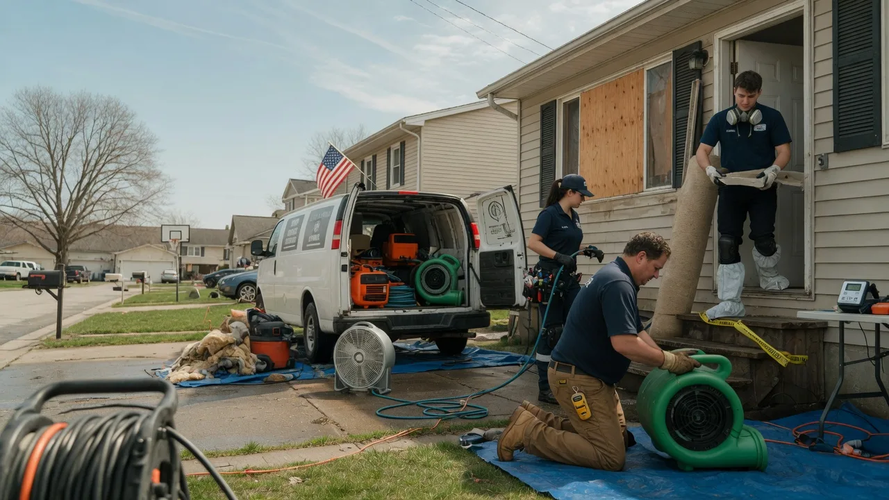 Water Damage Restoration in Prospect, VA near me